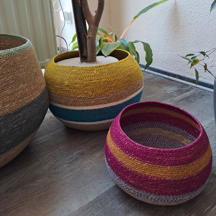 Korb Boathouse mittel und klein, Übertopf & Aufbewahrung