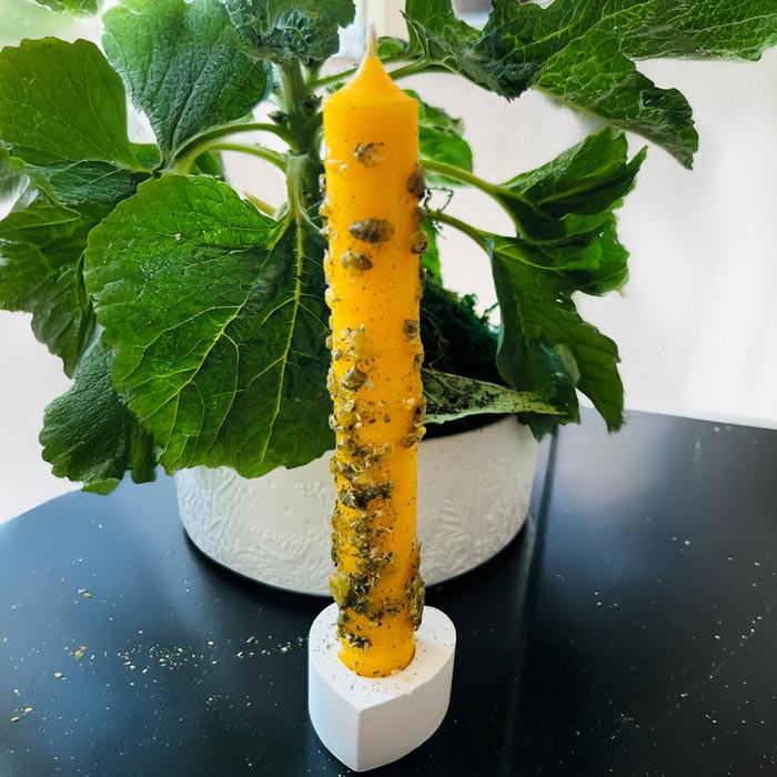 Ritualkerze Stabkerze Glück