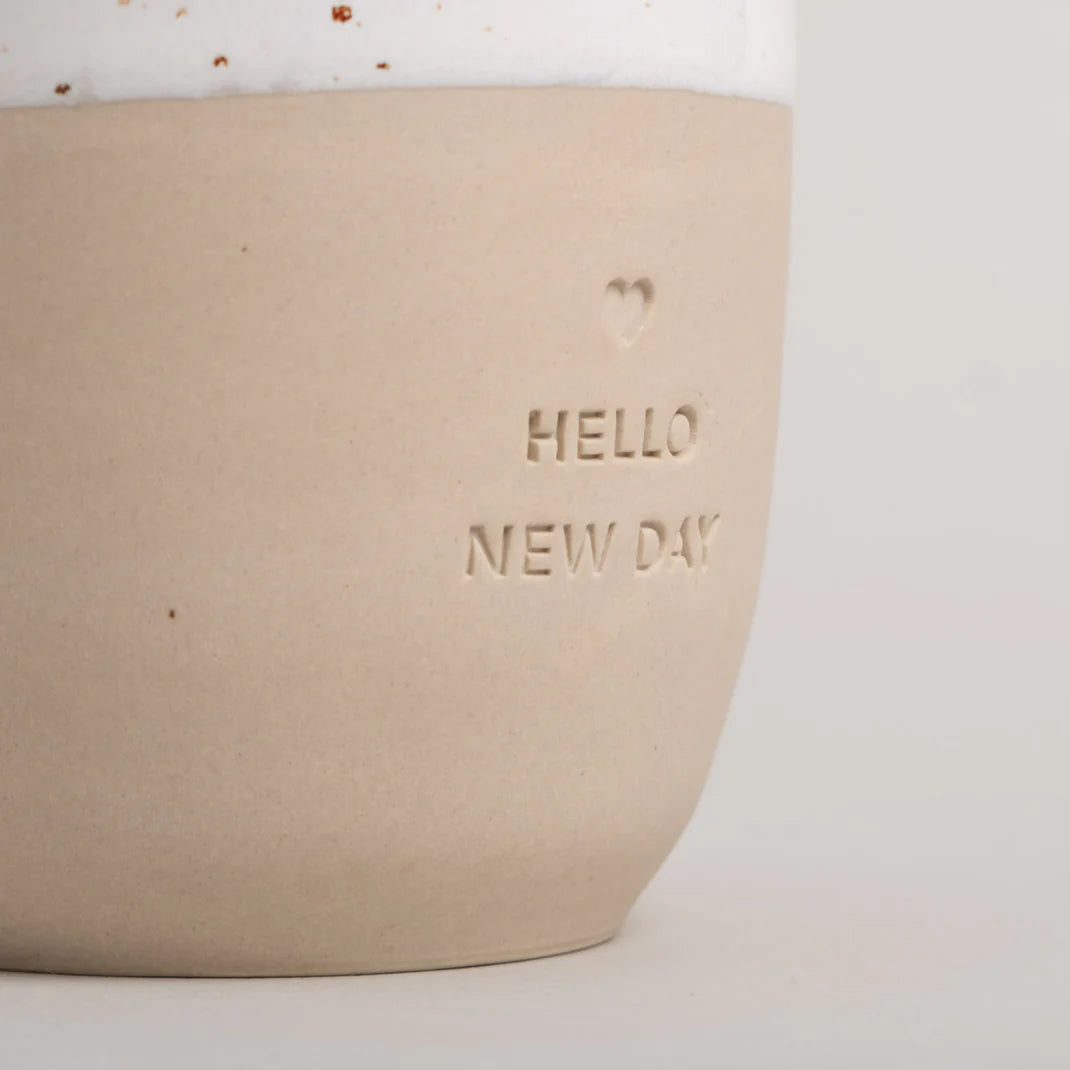 Becher Hello new Day