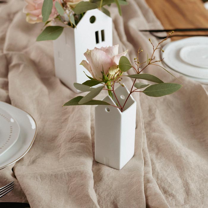 Vase Turm von Räder