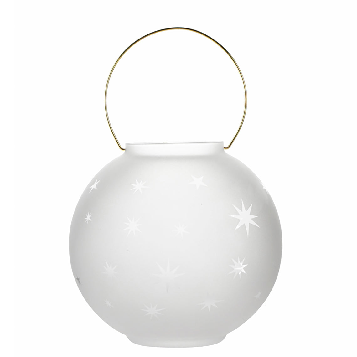 Gefrostetes Glaswindlicht "Stern"_räder