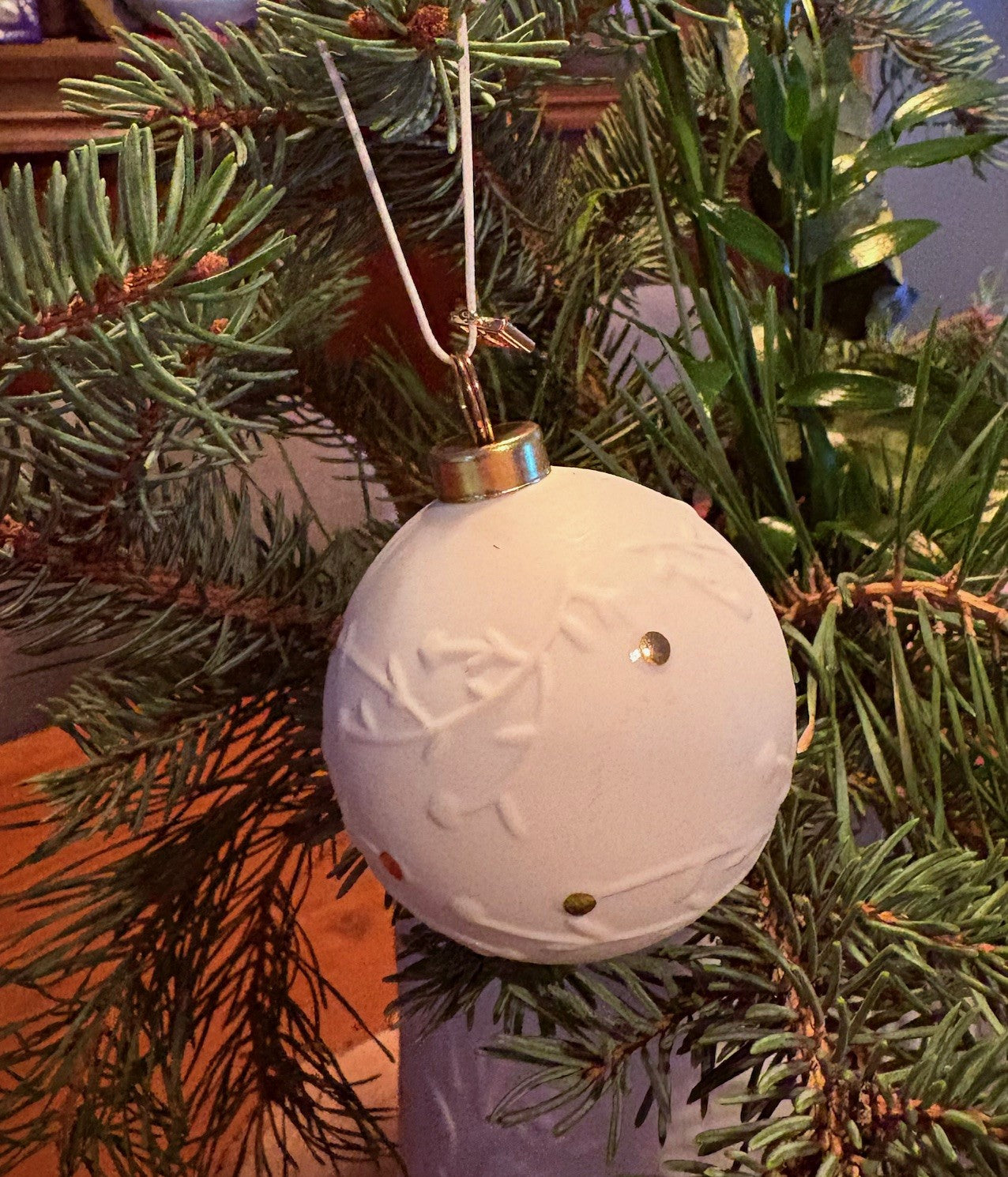 Christbaumkugel "Mistelzweig"_räder