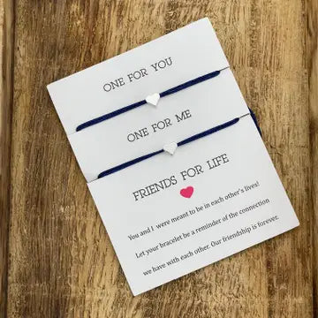 Freundschaftsarmband mit Herz