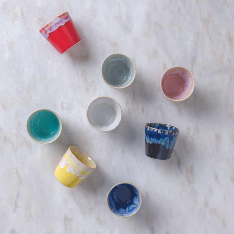 bunte Espressobecher