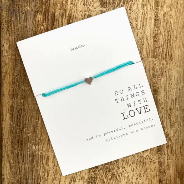 Armband mit Herz (von Parsley & Pepper)