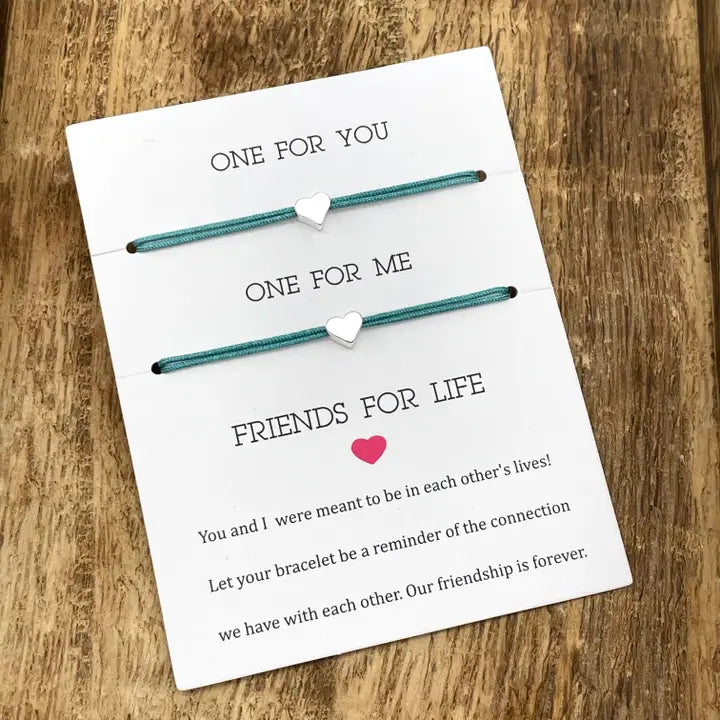 Freundschaftsarmband mit Herz