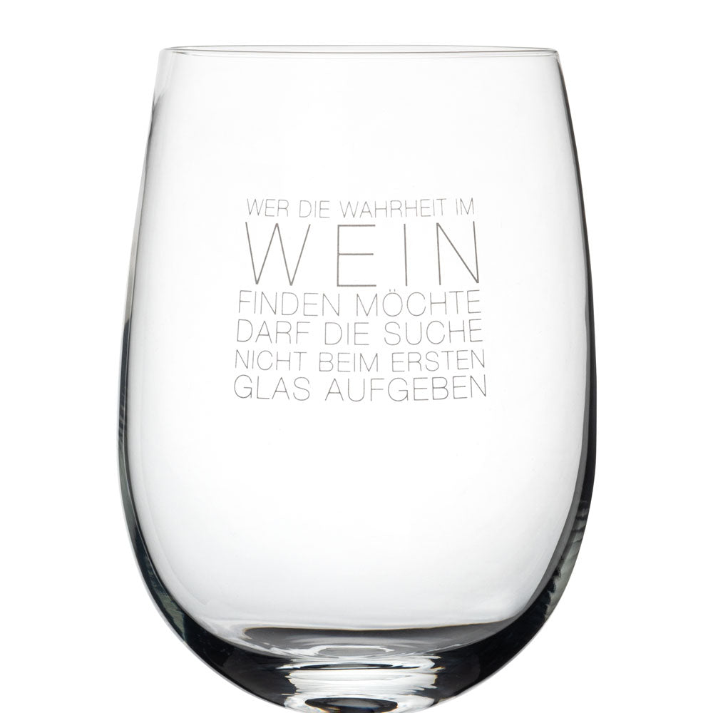 Wer die Wahrheit im Wein finden möchte, darf die Suche nicht beim ersten Glas aufgeben.